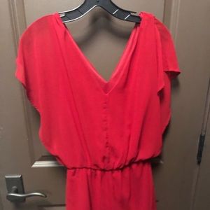 Red romper